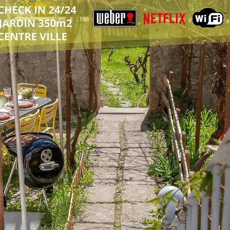 Appartement T3 63M2 - L'Atypique Et Son Jardin De 350M2 Au Coeur De Digne Exterior foto