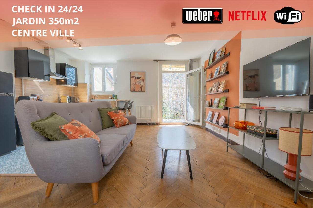 T3 63m2 - L'atypique Et Son Jardin De 350m2 Au Coeur De Digne-les-Bains