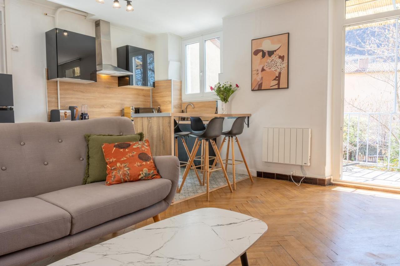 T3 63m2 - L'atypique Et Son Jardin De 350m2 Au Coeur De Appartement Digne-les-Bains